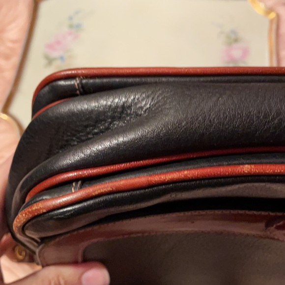 Vintage Black Bally Crossbody Flap Bag⚠️FIRM⚠️ - Picture 7 of 16